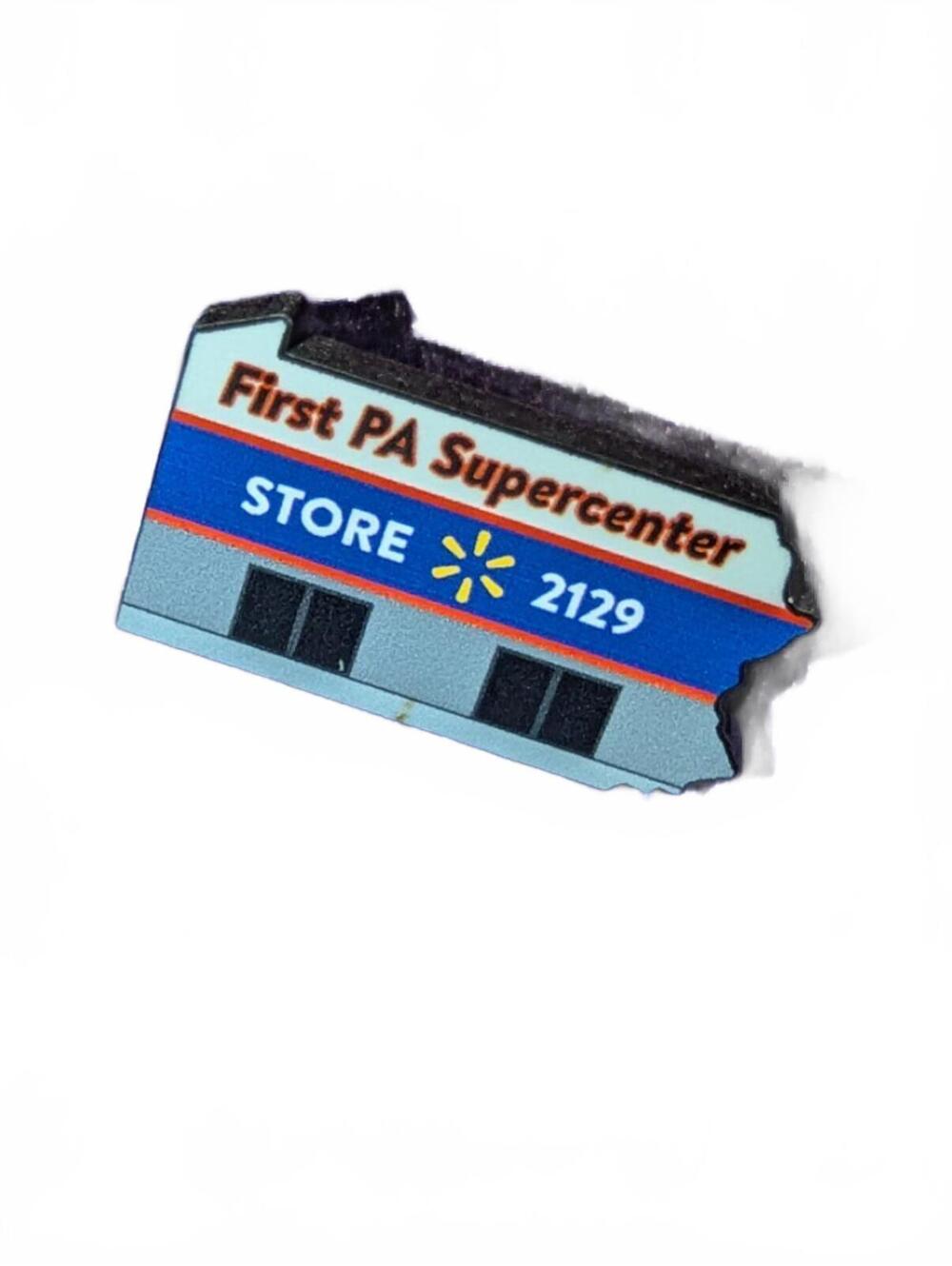 First PA Supercenter Store 2129 Lapel Pin Badge